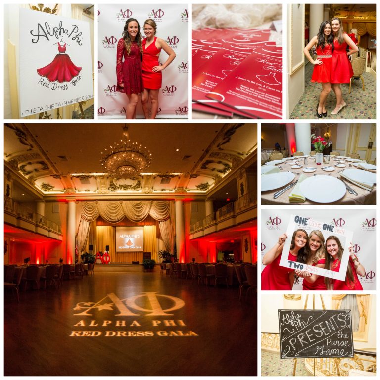 Theta Theta-StJosephs Red Dress Gala