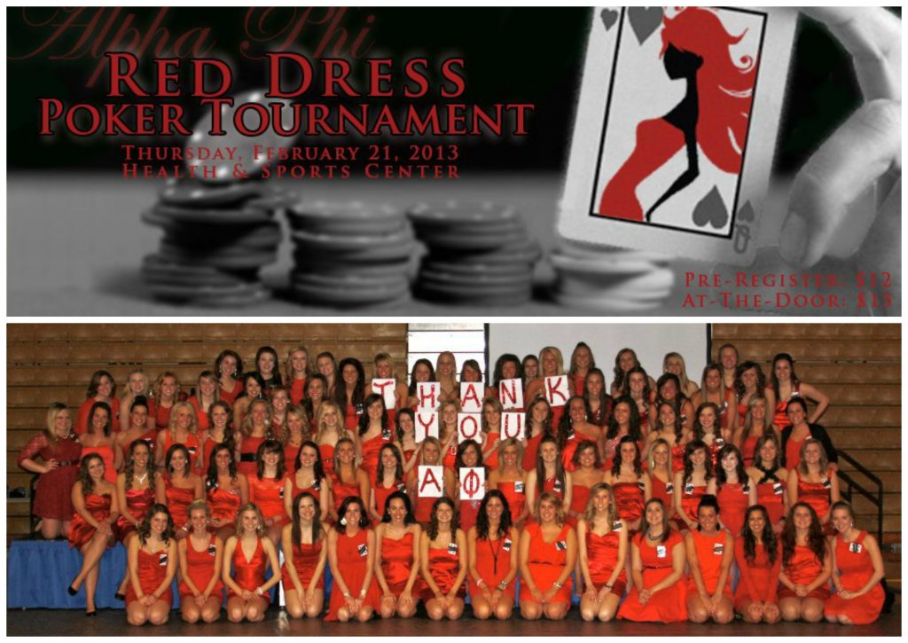 Delta Xi Red Dress Poker Tournament